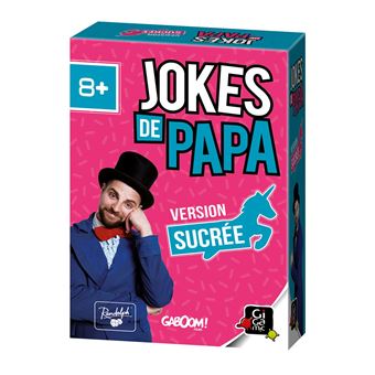 Jeu d’ambiance Gigamic Jokes de Papa Version Sucrée