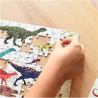 Puzzle éducatif Poppik Dinosaures avec Poster 280 pièces