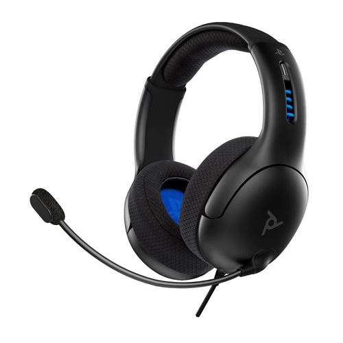 Pdp Noir Casque Gaming Filaire Lvl50 Pour Ps4