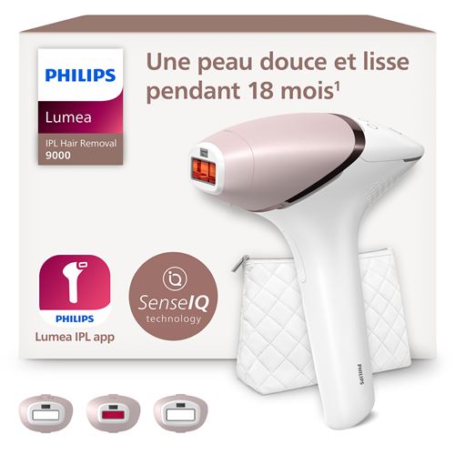 Lumea IPL BRI955/01 S9000 Technologie lumi&egrave;re puls&eacute;e - sans fil
