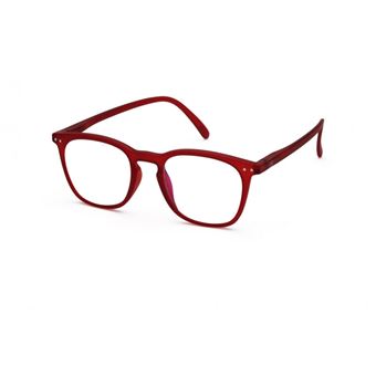 Lunettes pour écrans Izipizi forme trapèze Rouge