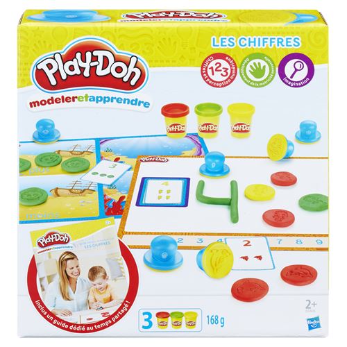 Kit Créatif Play Doh Modeler Et Apprendre Les Chiffres