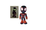 Personnage en peluche Disney Miles Morales Glow in dark 25 cm