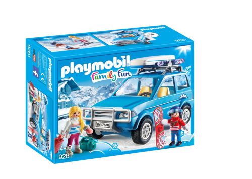 Playmobil Family Fun 9281 4X4 Avec Coffre De Toit