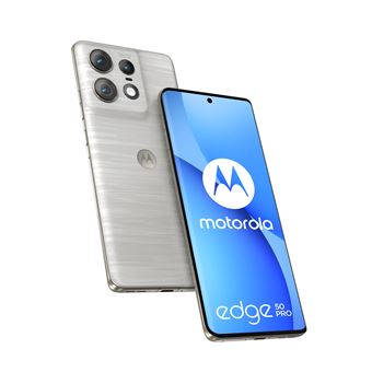 Smartphone Motorola Moto Edge 50 Pro 6,7" 5G Double nano SIM 512 Go Blanc Nacré