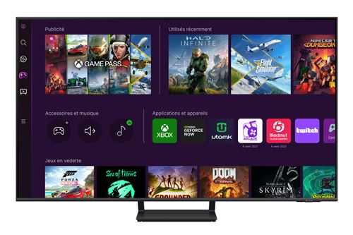 TV QLED Samsung Tq55Q70Cat 140 Cm 4K UHD Smart TV Gris Titan
