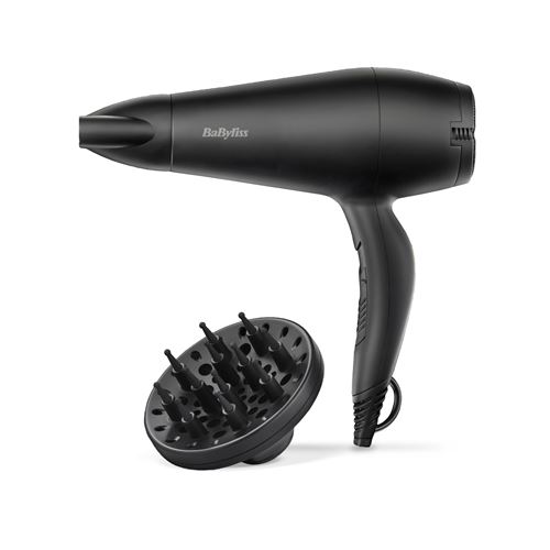 Sèche-cheveux Babyliss Power Smooth D215DE 2000 W Noir