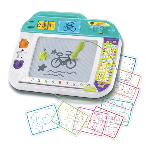 Jeu Électronique Vtech Mon Ardoise Interactive Apprenti Écriture