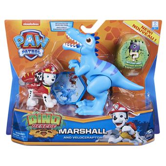 Pack de 2 figurines Paw Patrol Dino Rescue Pat’Patrouille Modèle aléatoire - 1