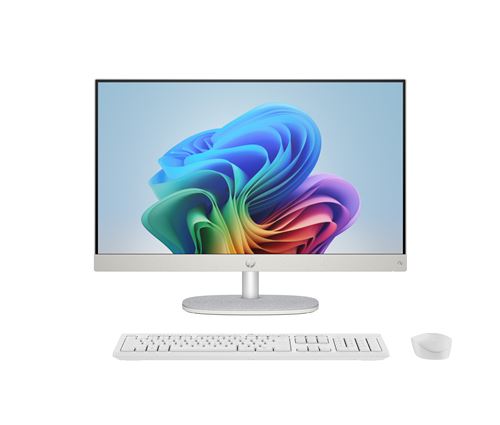 PC tout-en-un HP Next Gen AI 24-ct2003nf 23,8 Copilot+ AMD Ryzen™ AI 5 16 Go RAM 512 Go SSD Blanc coquillage