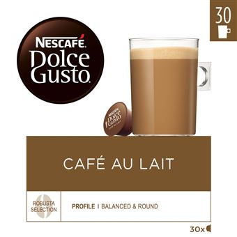 Boîte de 30 capsules NESCAFÉ® Dolce Gusto® Café au lait