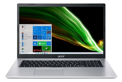 PC Portable Acer Aspire 3 A317-53-34Rc 17.3" Intel Core I3 16 Go Ram 256 Go SSD Gris