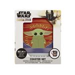 Lot de 4 dessous de verre Funko Star Wars The Mandalorian The Child