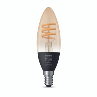 Hue ampoule White Ambiance 4.9W Filament flamme E14