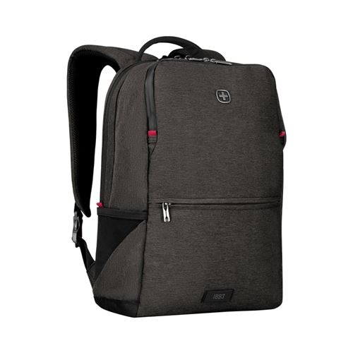 Sac à dos pour ordinateur portable 14 Wenger avec poche pour tablette 17 L Gris