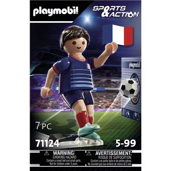 Playmobil 71124 Joueur de football Français B