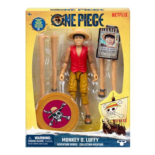 FIGURINE ARTICULEE LUFFY ONE PIECE NETFLIX