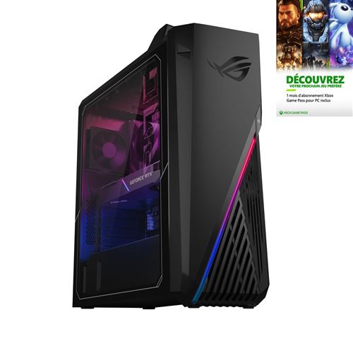 PC Asus GT15CK-FR004T Intel Core i5 8 Go RAM 512 Go SSD Noir