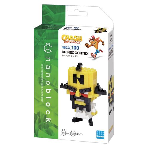 Jeu De Construction Nanoblock Crash Bandicoot Docteur Neo Cortex