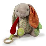 Peluche Clementoni Lapin et graine 100% recyclé