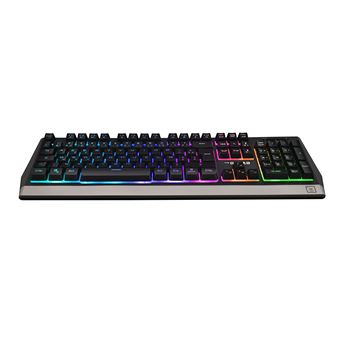 Clavier Gaming sans fil The G-Lab RGB Keyz Tungsten Noir et Gris