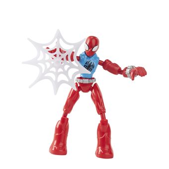 Figurine Spiderman Bend and Flex Scarlet Spider