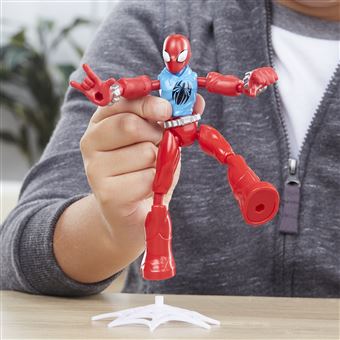 Figurine Spiderman Bend and Flex Scarlet Spider