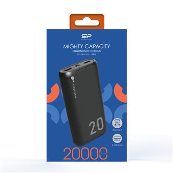 Batterie externe Silicon power PWB 20000 mAh Noir