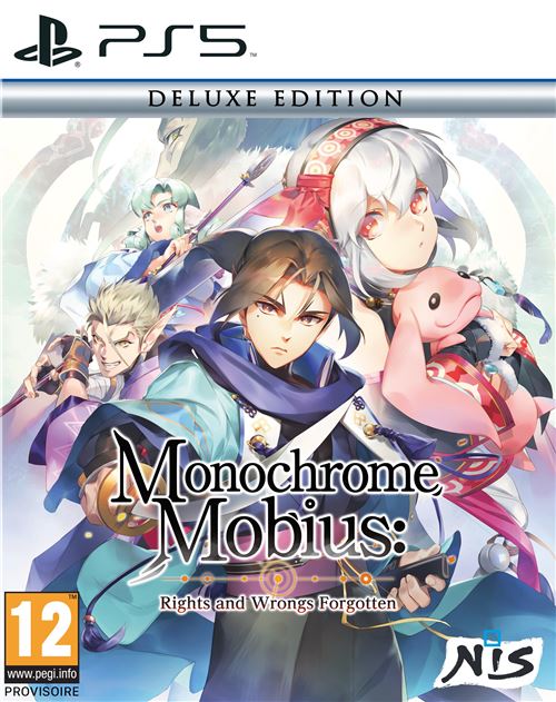 Pochette avant du jeu Monochrome Mobius: Rights and Wrongs Forgotten Deluxe Edition PS5