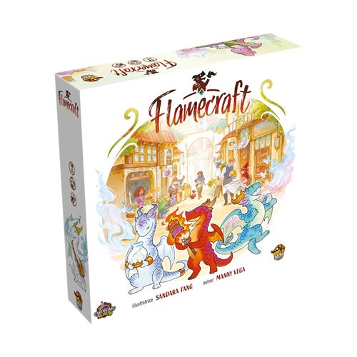 Boite de Jeu de stratégie Lucky Duck Games Flamecraft