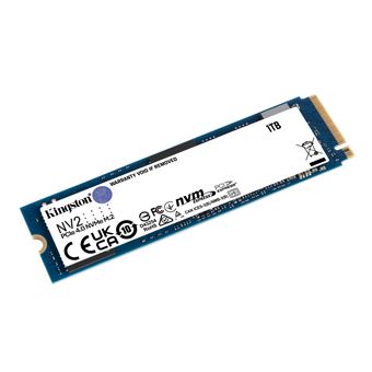 Kingston NV2 - SSD - 1 To - interne - M.2 2280 - PCIe 4.0 x4 (NVMe) - pour Intel Next Unit of Computing 12 Pro Kit - NUC12WSKi5