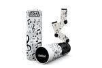 Chaussettes hautes et mi-bas Itotal Music Taille 36-41 Blanc et noir