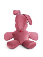 Doudou géant Fatboy Lapin 1,80 m Velvet deep blush