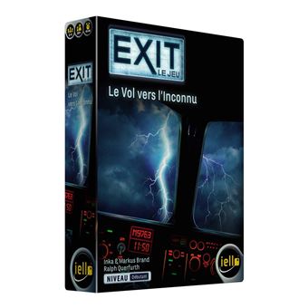 Jeu d'ambiance Iello Exit Le Vol vers l'Inconnu