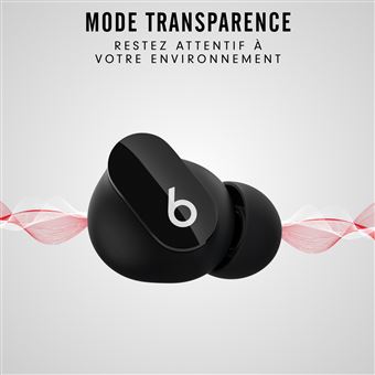 Ecouteurs intra-auriculaire sans fil à réduction du bruit Beats Studio Buds Bluetooth Rose aurore