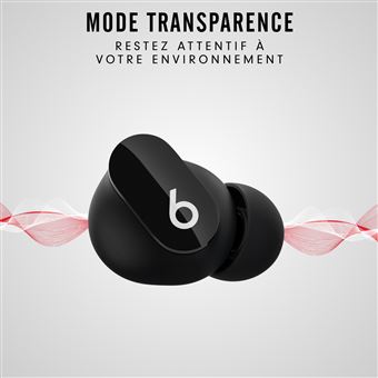 Beats Studio Buds Écouteurs sans fil True Wireless avec réduction du bruit  – Blanc - Apple (FR)