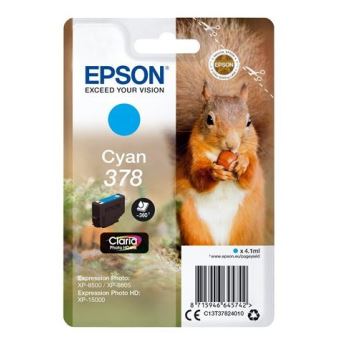 Cartouche d'encre Epson Ecureuil cyan - 1