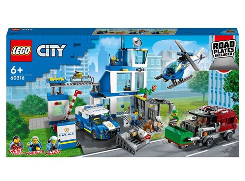 LEGO® City 60316 Le commissariat de police