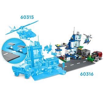 LEGO® City 60316 Le commissariat de police