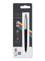 PARKER Jotter Originals Stylo bille, noir, recharge bleue pointe moyenne, sous blister