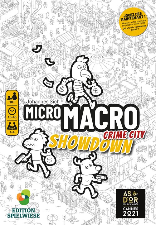 Jeu Classique Spielwise SPI009MIspielwise – Micro Macro Crime City 4 Showdown