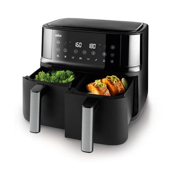 Friteuse à air Air Fryer Braun Twincook 3 TD3030 Noir