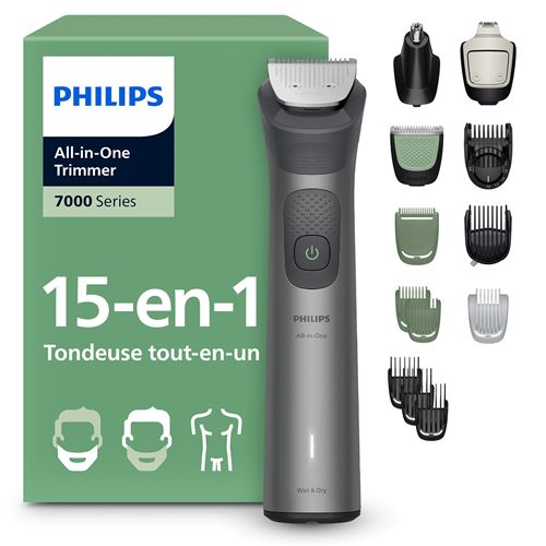 Tondeuse Homme Philips Mg7921/15 Noir Et Gris