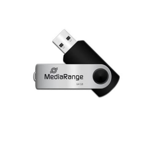 3€26 sur Clé usb 64go Mediarange 2.0 argent - Clé USB - Achat