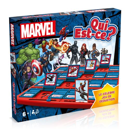 Jeu Classique Winning Moves Qui Est-Ce ? Marvel