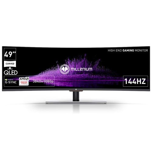 Ecran Gaming Millenium MD 49 49  Noir