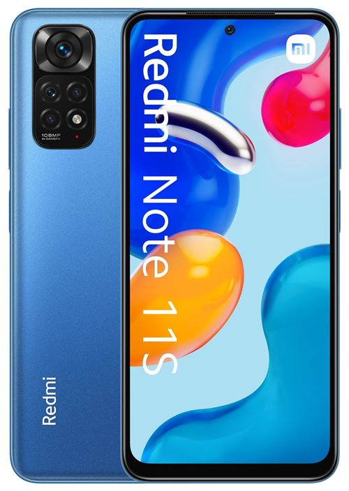 Smartphone Xiaomi Redmi Note 11S 6,43" Double SIM 128 Go Bleu crépuscule