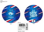 Ballon de football en mousse FFF Licence Officielle Pop Up