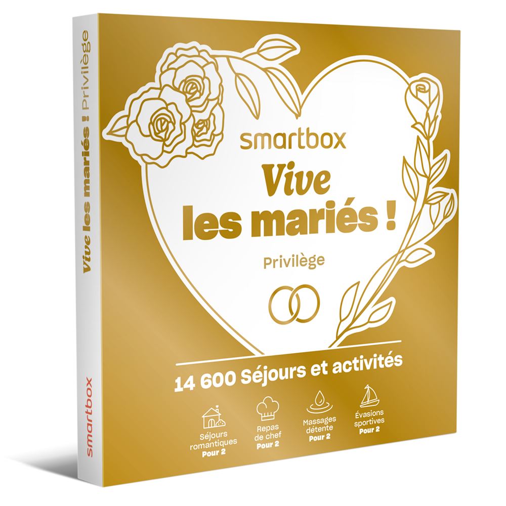 Coffret Cadeau Smartbox Vive Les Mari S Privil Ge Coffret Cadeau