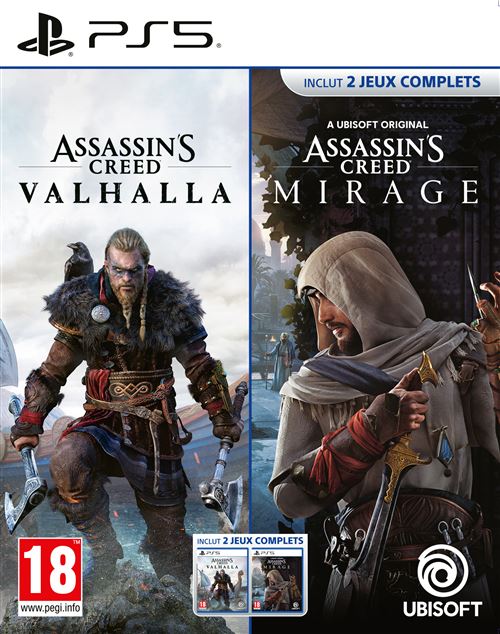 Pack Assassin's Creed Valhalla + Assassin's Creed Mirage - vue 4